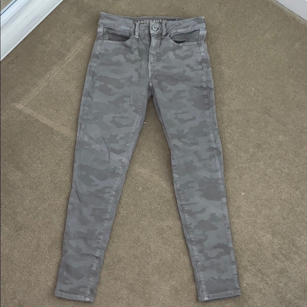 AE camo pants
